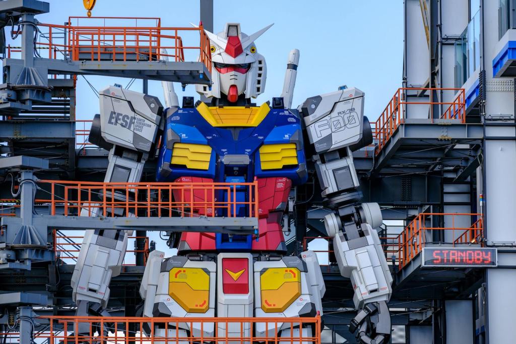 Robot Gundam RX-78-2 en Yokohama, Tokio