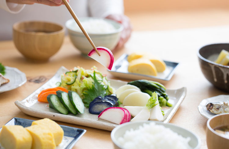 El tsukemono posee un rico valor nutricional.