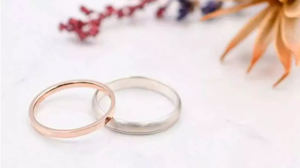 Anillos de muestra que se pueden crear en Aigis Omotesando.