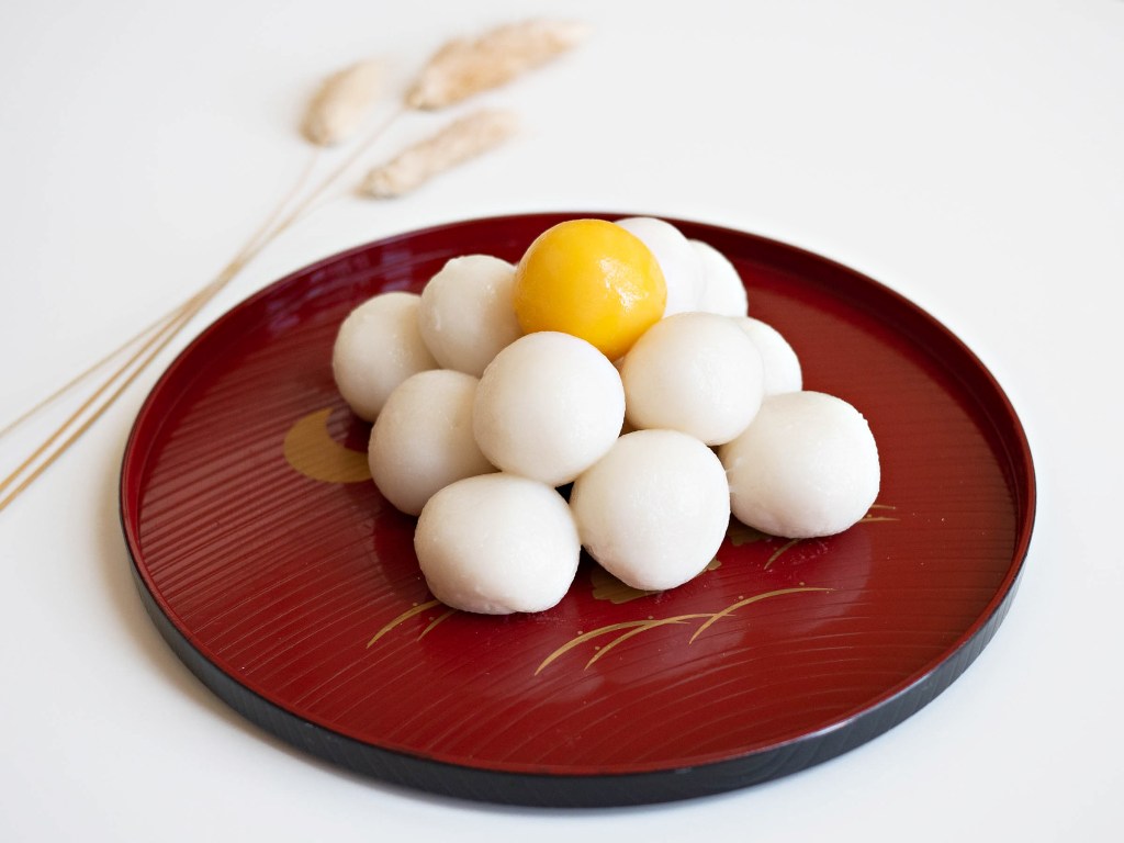 Tsukimi dango.