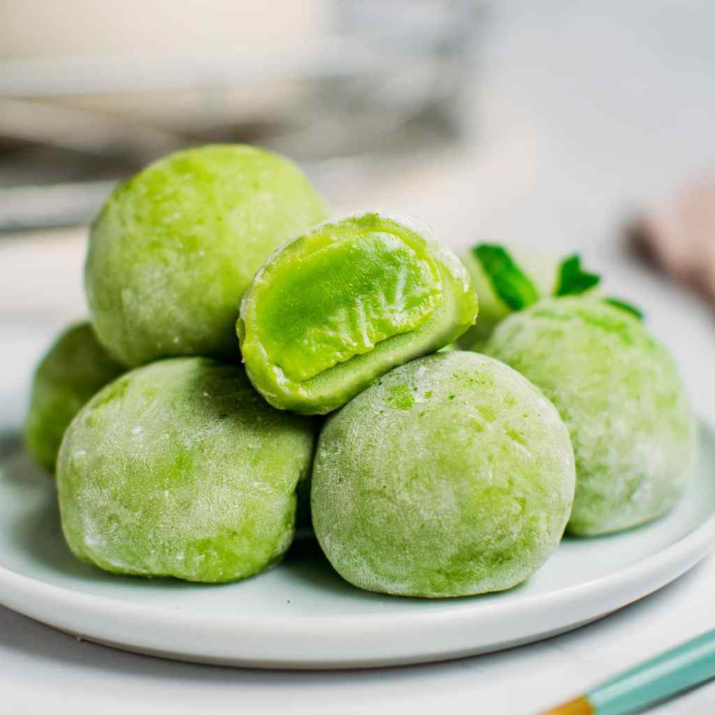 mochi de matcha