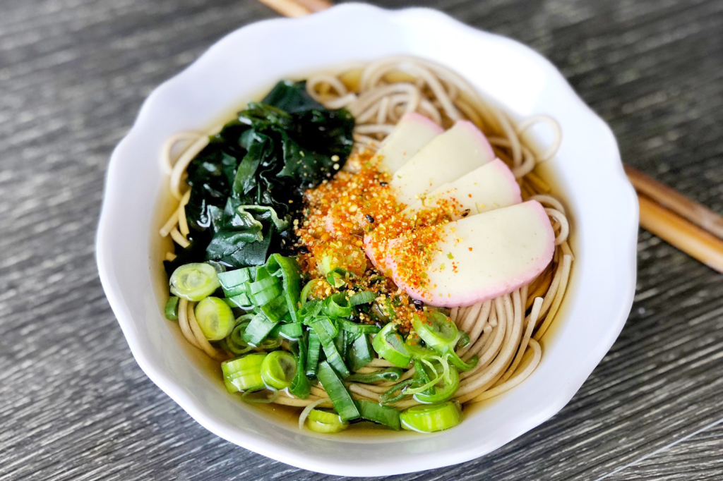 Toshikoshi soba.