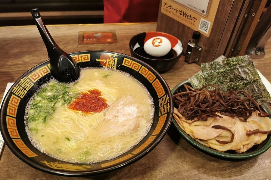 Plato de ramen típico de Shibuya.