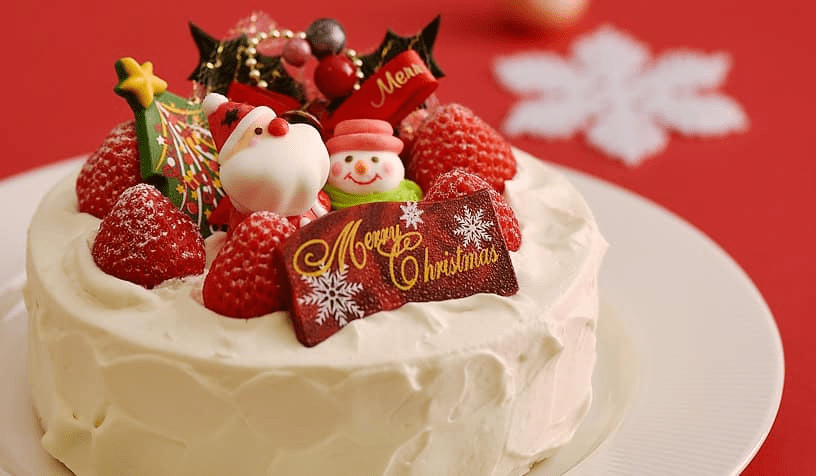 Christmas cake.