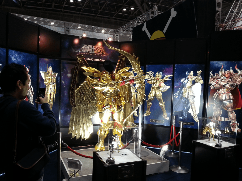 Estatuta de personaje del anime Saint Seiya.