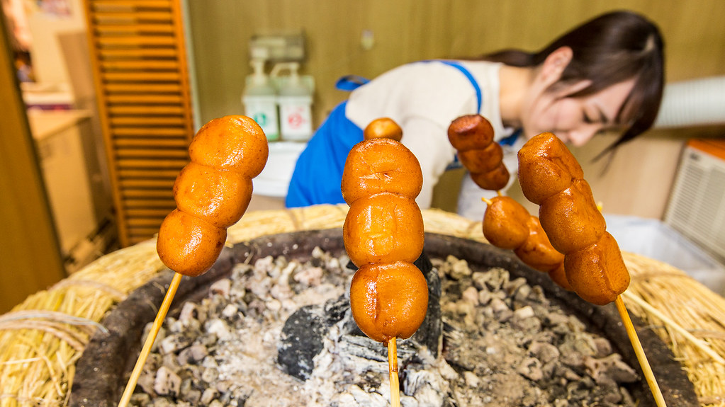 Puesto de dango.