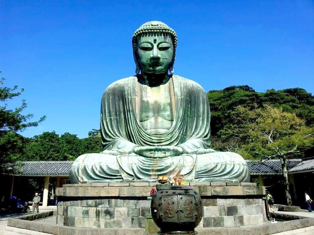 En la ciuda de Kamakura también se encuentra el Gran Buda.